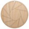 Camera Aperture Shutter Lens F-Stop Unfinished Craft Wood Holiday Christmas Tree DIY Pre-Drilled Ornament